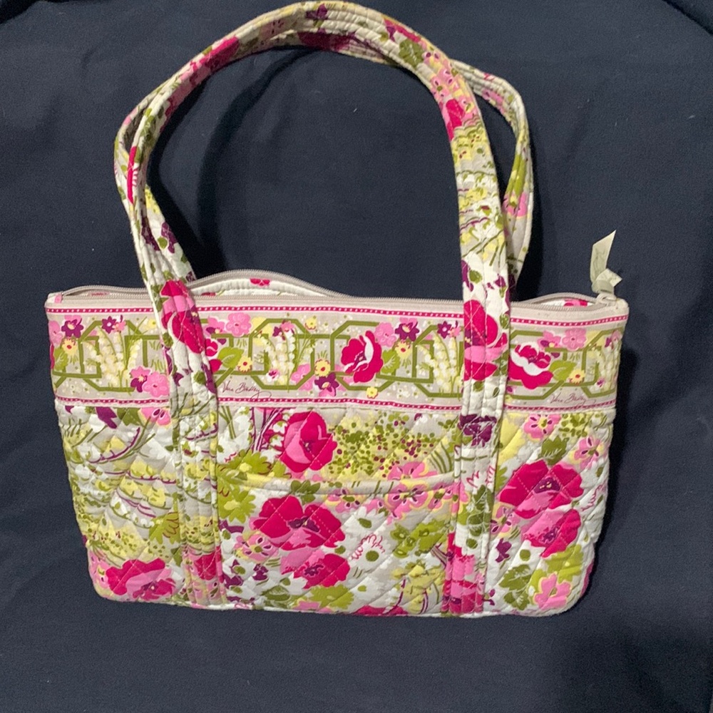 VERA BRADLEY Make Me Blush Betsy Tote Purse 8.5 x 13 x 4 (NWOT)